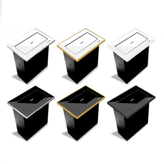 پریز کابینتی توکار مدل امگا برند ویرا الکتریک دارای دو پریز ارت دار + USB + Type C | مناسب آشپزخانه و کابینت